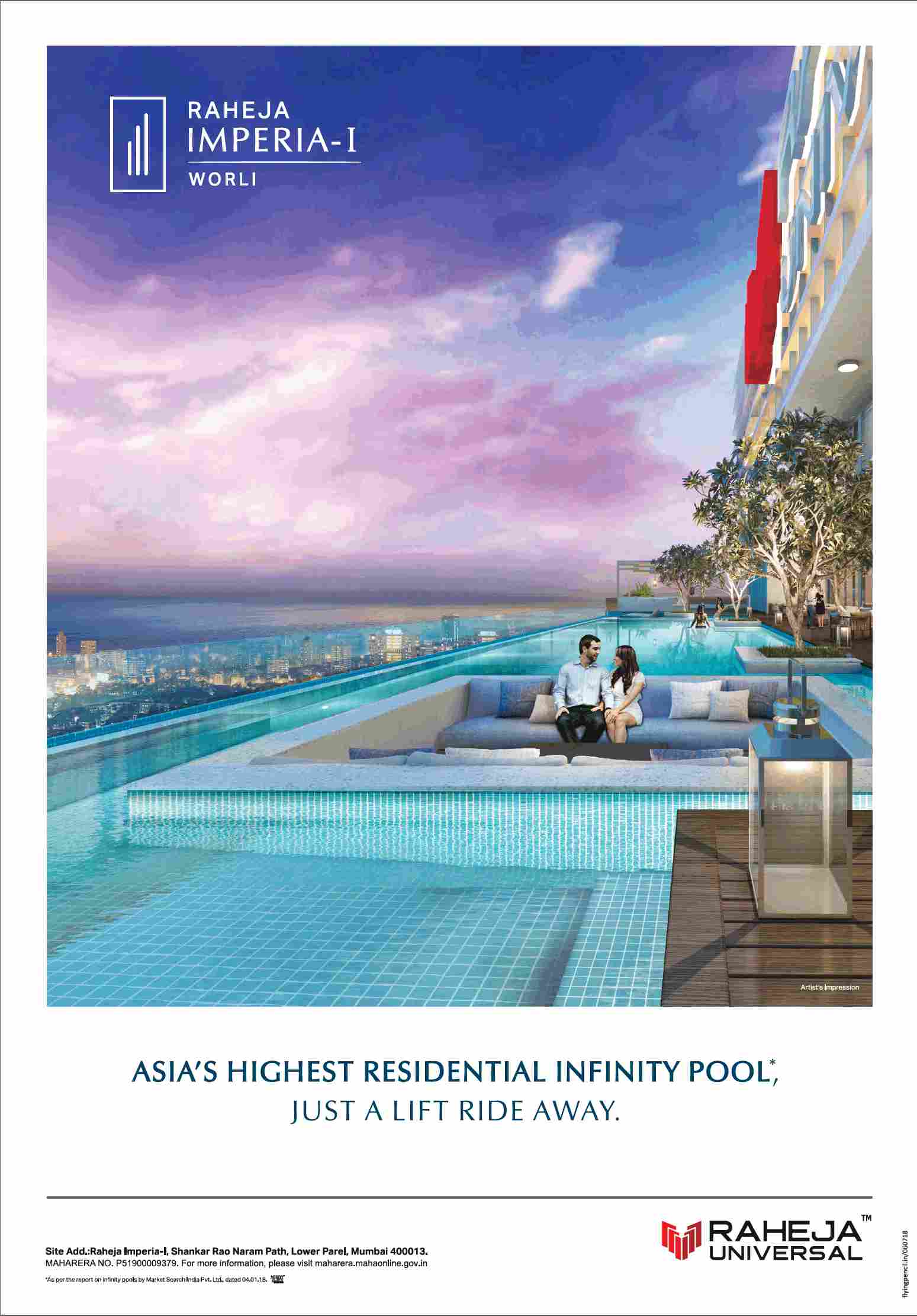 Enjoy a world of choice amenities that matches your lifestyle at Raheja Imperia in Mumbai Update